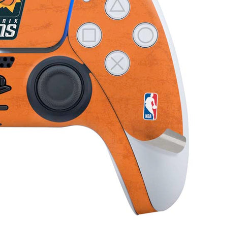 NBA Phoenix Suns Distressed PS5 Slim Disk Bundle Skin