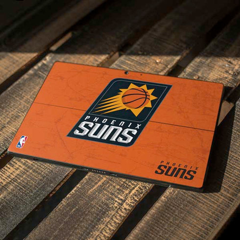 NBA Phoenix Suns Distressed Surface Pro 7 Skin