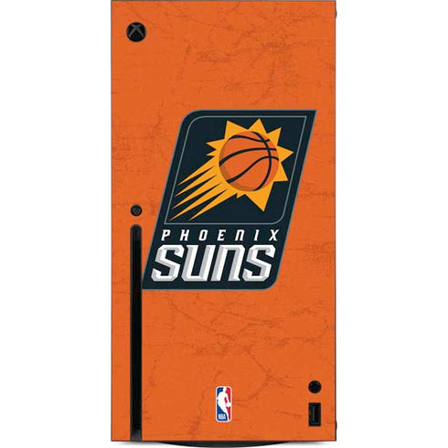 NBA Phoenix Suns Distressed Xbox Series X Console Skin