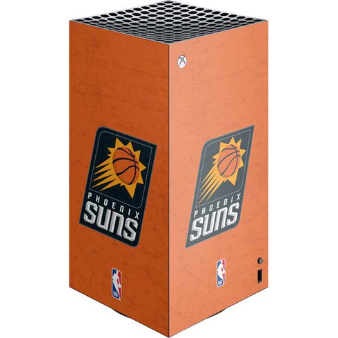 NBA Phoenix Suns Distressed XBox Series X Digital Edition Console Skin
