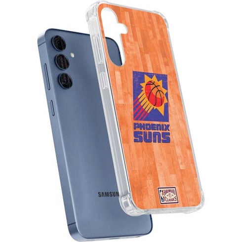 NBA Phoenix Suns Hardwood Classics Galaxy A55 5G Clear Case