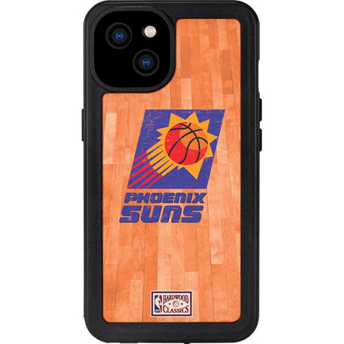 NBA Phoenix Suns Hardwood Classics iPhone 15 Plus Waterproof Case