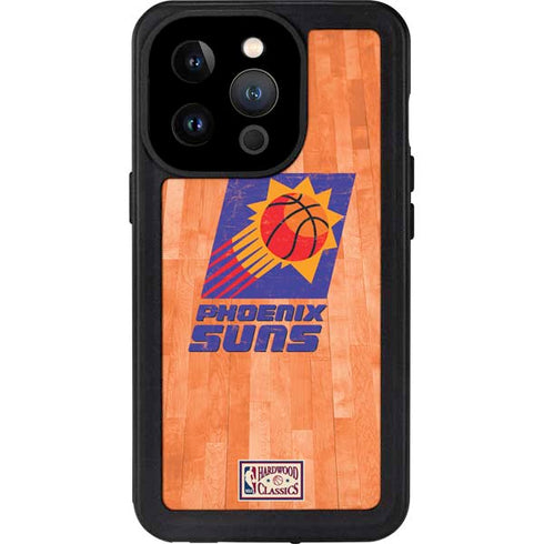 NBA Phoenix Suns Hardwood Classics iPhone 15 Pro Waterproof Case