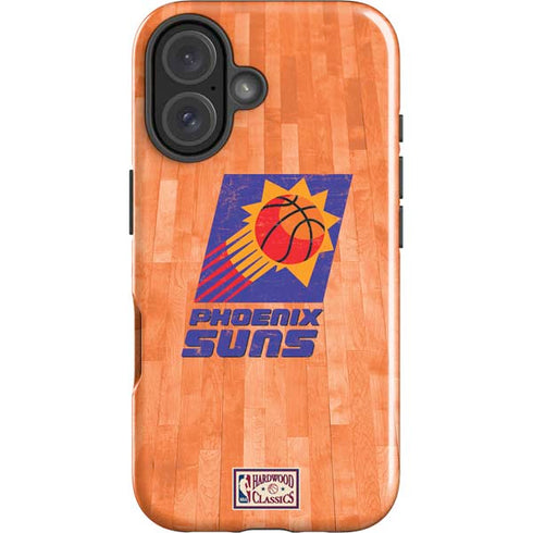 NBA Phoenix Suns Hardwood Classics iPhone 16 Impact Case