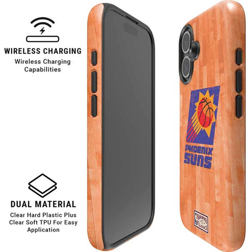 NBA Phoenix Suns Hardwood Classics iPhone 16 Magsafe Impact Case