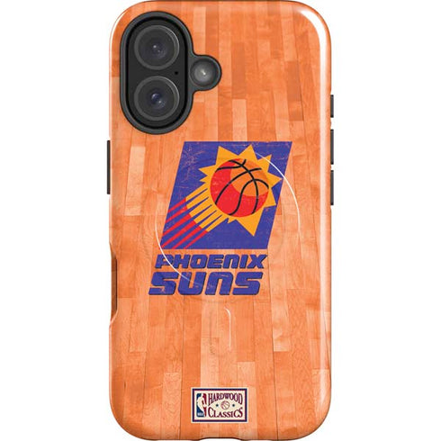 NBA Phoenix Suns Hardwood Classics iPhone 16 Plus Magsafe Impact Case