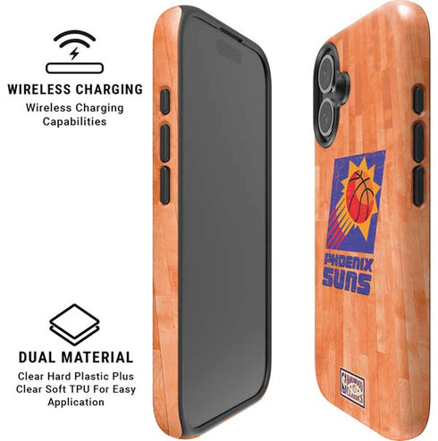 NBA Phoenix Suns Hardwood Classics iPhone 16 Plus Magsafe Impact Case