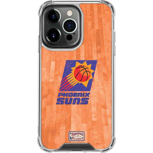 NBA Phoenix Suns Hardwood Classics iPhone 16 Pro Clear Case