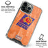 NBA Phoenix Suns Hardwood Classics iPhone 16 Pro Clear Case