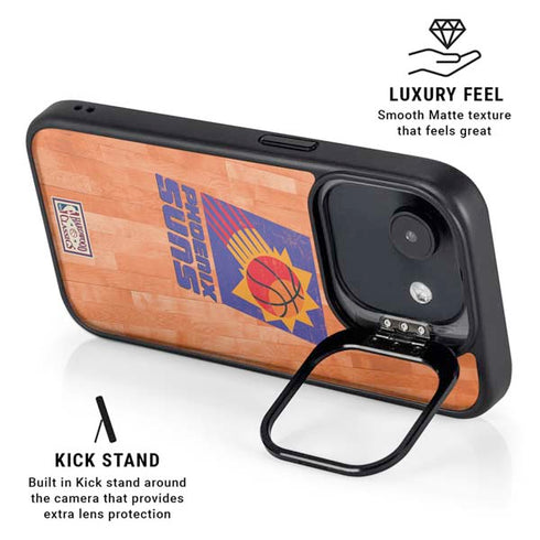 NBA Phoenix Suns Hardwood Classics iPhone 16e Kickstand Case