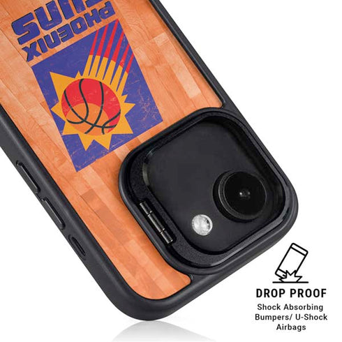NBA Phoenix Suns Hardwood Classics iPhone 16e Kickstand Case