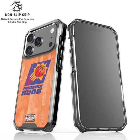 NBA Phoenix Suns Hardwood Classics iPhone 18 Pro Clear Case