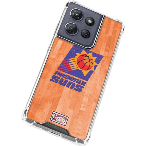 NBA Phoenix Suns Hardwood Classics Moto G Stylus 5G (2025) Clear Case