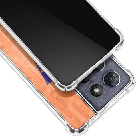 NBA Phoenix Suns Hardwood Classics Moto G Stylus 5G (2025) Clear Case