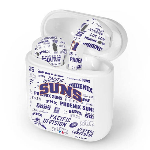 NBA Phoenix Suns Historic Blast Apple AirPods Skin