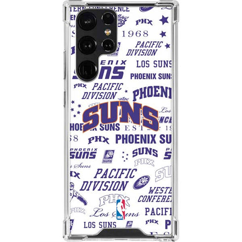 NBA Phoenix Suns Historic Blast Galaxy S23 Ultra Clear Case