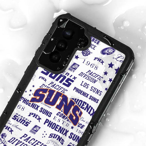 NBA Phoenix Suns Historic Blast Galaxy S24 Plus Waterproof Case