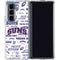 NBA Phoenix Suns Historic Blast Galaxy Z Fold5 5G Clear Case