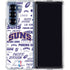 NBA Phoenix Suns Historic Blast Galaxy Z Fold6 Clear Case