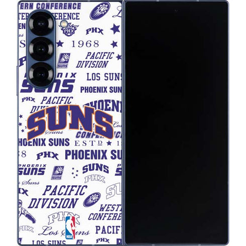 NBA Phoenix Suns Historic Blast Galaxy Z Fold6 Skin