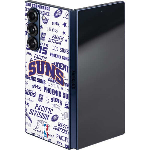 NBA Phoenix Suns Historic Blast Galaxy Z Fold6 Skin