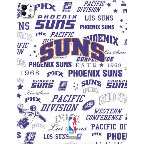 NBA Phoenix Suns Historic Blast iPad Pro 13in M4 (2024) Skin