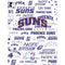 NBA Phoenix Suns Historic Blast iPad Pro 13in M4 (2024) Skin