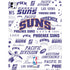 NBA Phoenix Suns Historic Blast iPad Pro 13in M4 (2024) Skin