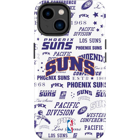 NBA Phoenix Suns Historic Blast iPhone 15 Impact Case