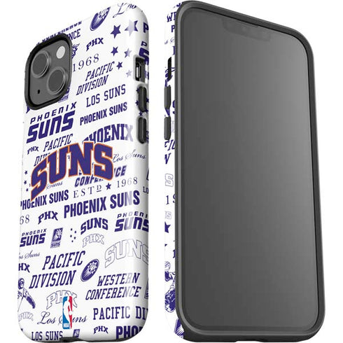 NBA Phoenix Suns Historic Blast iPhone 15 Impact Case