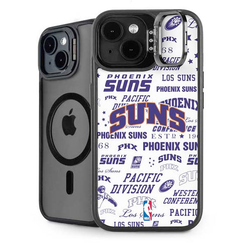 NBA Phoenix Suns Historic Blast iPhone 15 Kickstand Case
