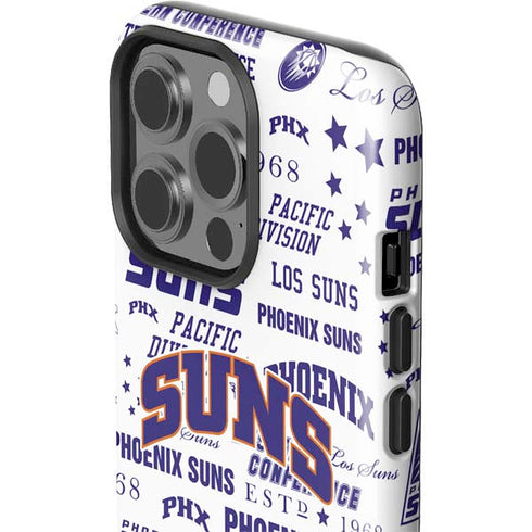 NBA Phoenix Suns Historic Blast iPhone 15 Pro Impact Case