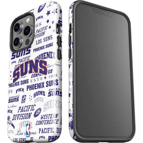 NBA Phoenix Suns Historic Blast iPhone 15 Pro Impact Case