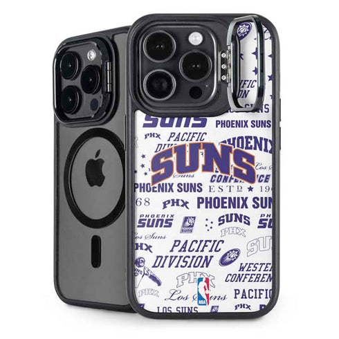 NBA Phoenix Suns Historic Blast iPhone 15 Pro Max Kickstand Case
