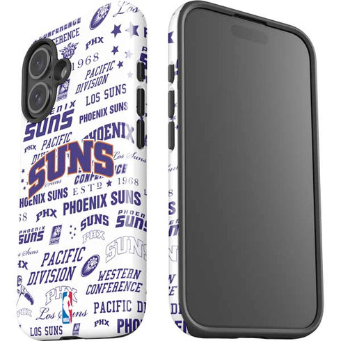 NBA Phoenix Suns Historic Blast iPhone 16 Plus Impact Case