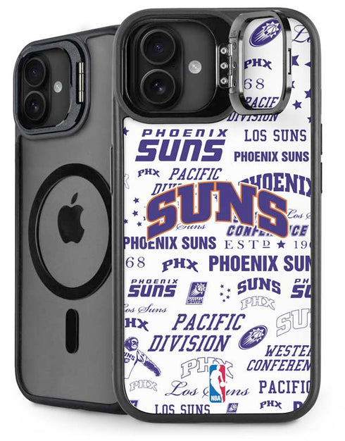 NBA Phoenix Suns Historic Blast iPhone 16 Plus Kickstand Case