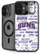 NBA Phoenix Suns Historic Blast iPhone 16 Plus Kickstand Case