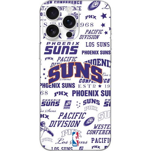 NBA Phoenix Suns Historic Blast iPhone 16 Pro Max Skin