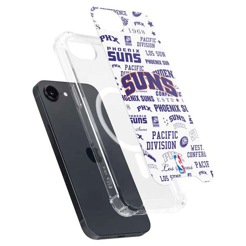 NBA Phoenix Suns Historic Blast iPhone 16e MagSafe Case