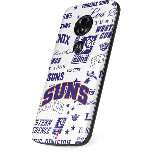 NBA Phoenix Suns Historic Blast Moto E5 Play Skin
