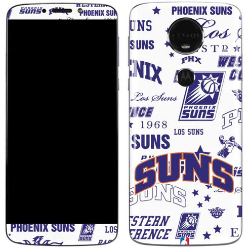 NBA Phoenix Suns Historic Blast Moto E5 Plus Skin