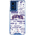 NBA Phoenix Suns Historic Blast Moto G 5G (2024) Clear Case