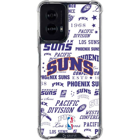 NBA Phoenix Suns Historic Blast Moto G Power 5G (2024) Clear Case