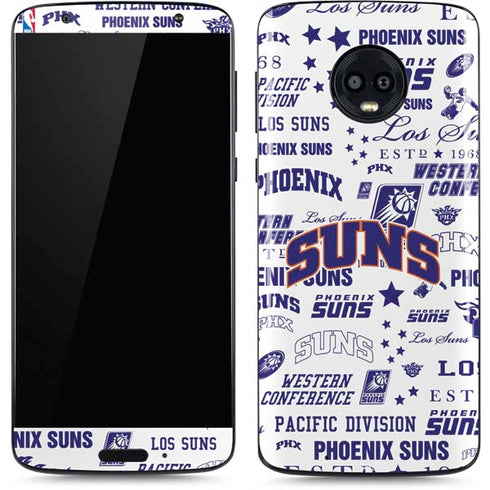 NBA Phoenix Suns Historic Blast Moto G6 Skin
