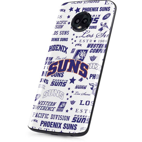 NBA Phoenix Suns Historic Blast Moto G6 Skin