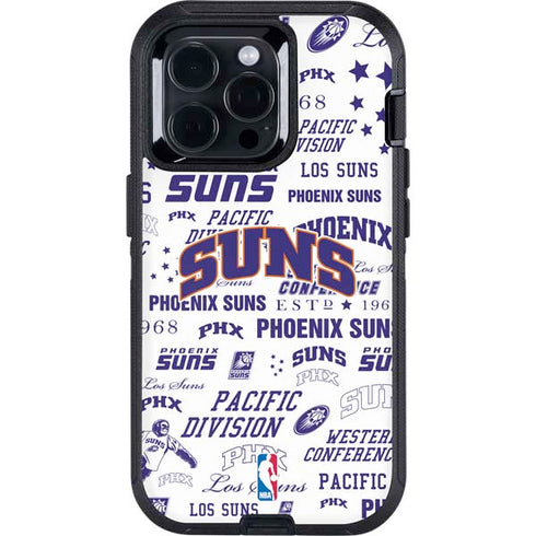 NBA Phoenix Suns Historic Blast Otterbox Defender iPhone Skin