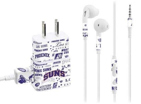 NBA Phoenix Suns Historic Blast Phone Charger Skin