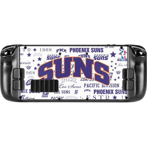 NBA Phoenix Suns Historic Blast Steam Deck Handheld Gaming Computer OLED Skin