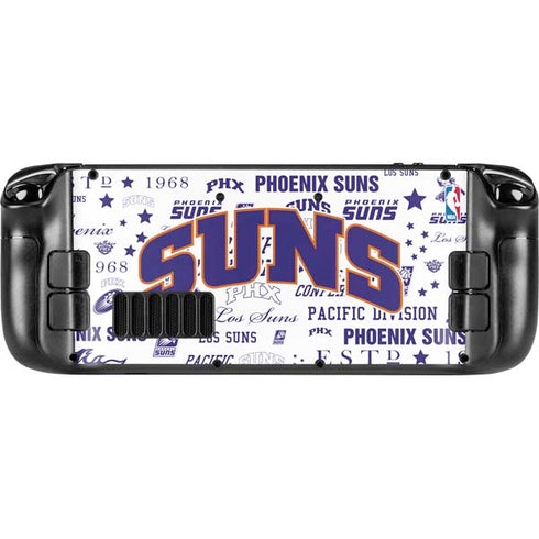 NBA Phoenix Suns Historic Blast Steam Deck Handheld Gaming Computer Skin