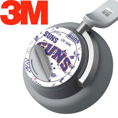 NBA Phoenix Suns Historic Blast Surface Headphones Skin